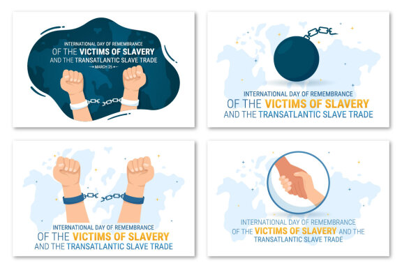 13 Remembrance of the Victims of Slavery and Slave Trade Illustration