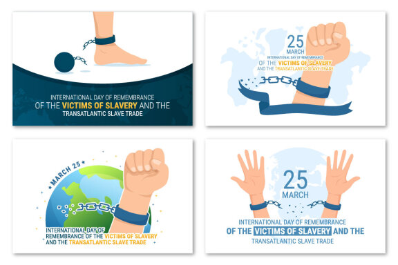 13 Remembrance of the Victims of Slavery and Slave Trade Illustration