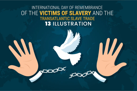 13 Remembrance of the Victims of Slavery and Slave Trade Illustration