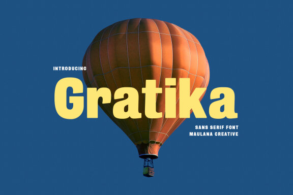 Gratika Sans Display Font