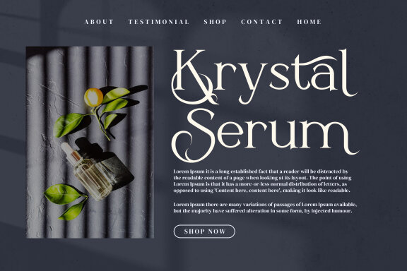 Hitorald Serif Fonts