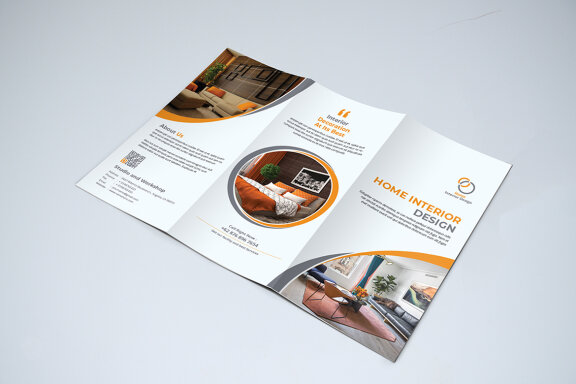 TriFold Interior Brochure Template