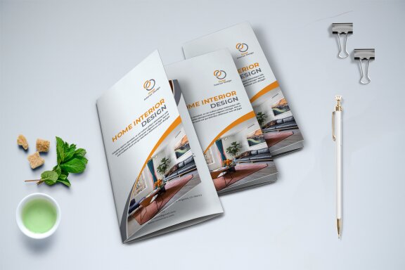 TriFold Interior Brochure Template