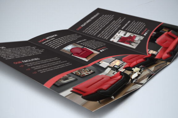 TriFold Interior Brochure Template