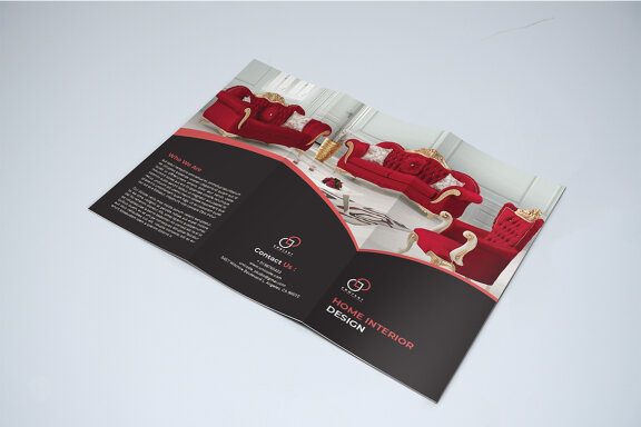TriFold Interior Brochure Template