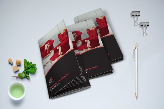 TriFold Interior Brochure Template
