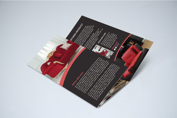 TriFold Interior Brochure Template