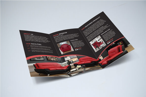 TriFold Interior Brochure Template