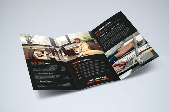 TriFold Business Brochure Template