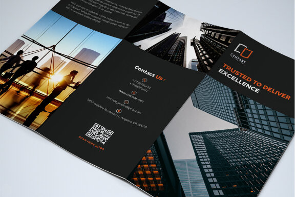 TriFold Business Brochure Template