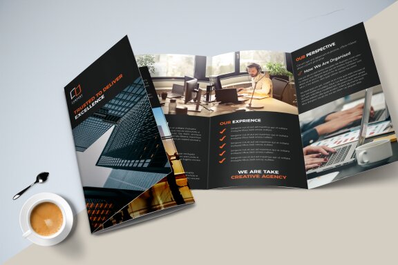 TriFold Business Brochure Template