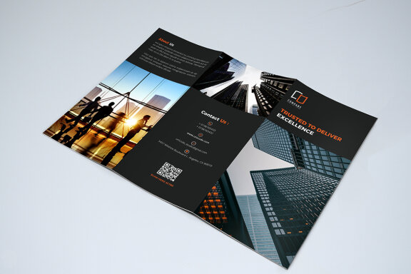 TriFold Business Brochure Template