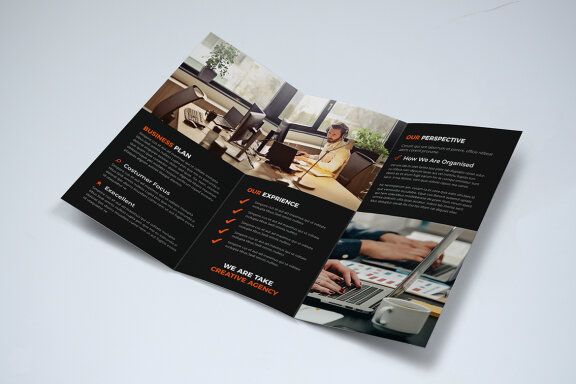 TriFold Business Brochure Template