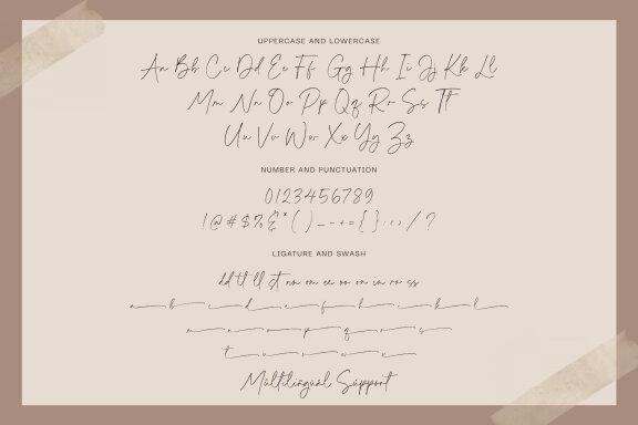 Fashioniqa Signature Font