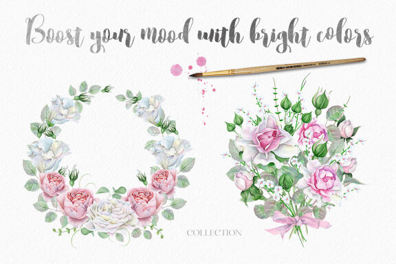 Wreaths and Bouquets collection