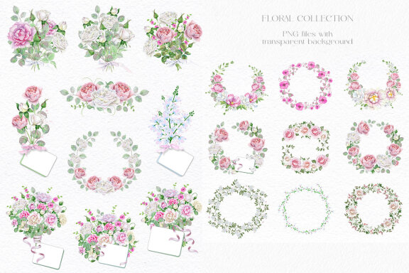 Wreaths and Bouquets collection