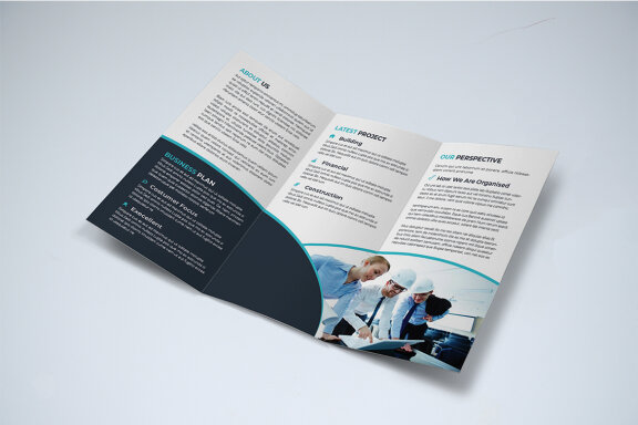 TriFold Business Brochure Template