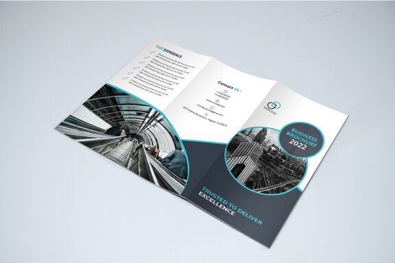 TriFold Business Brochure Template