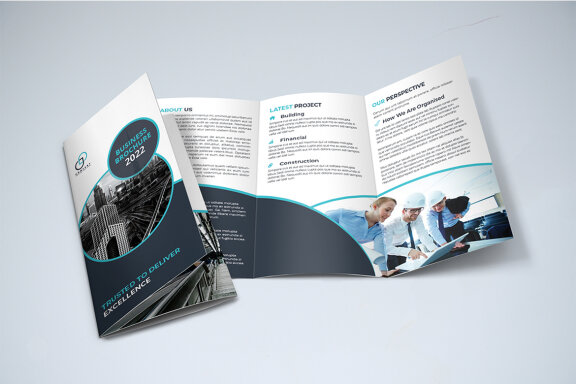 TriFold Business Brochure Template