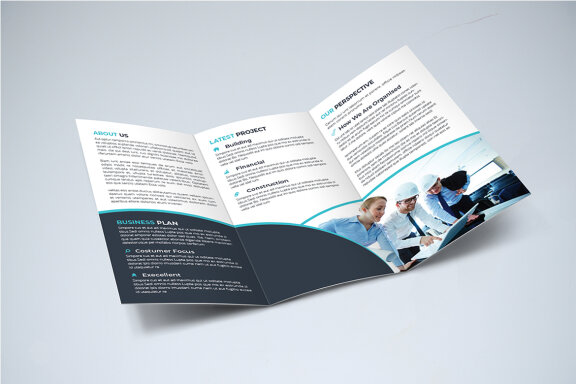 TriFold Business Brochure Template