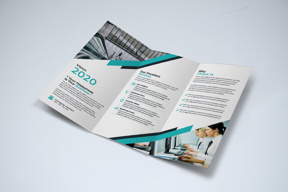 TriFold Business Brochure Template