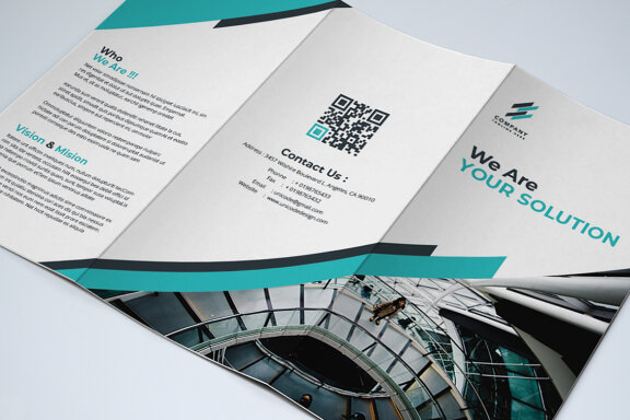 TriFold Business Brochure Template
