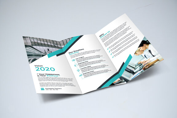 TriFold Business Brochure Template
