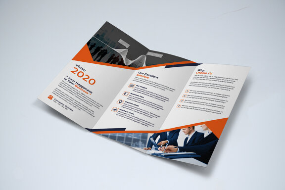 TriFold Business Brochure Template