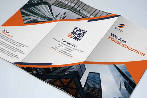 TriFold Business Brochure Template