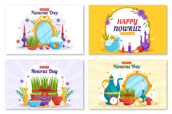17 Happy Nowruz Day Illustration