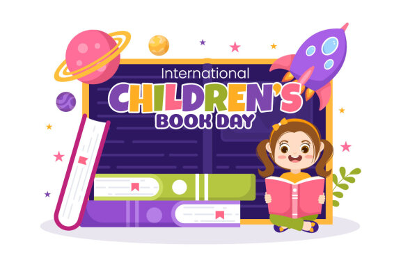15 International Children's Book Day Illustration