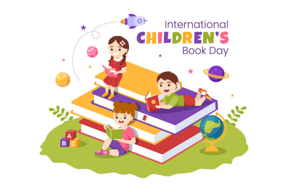15 International Children's Book Day Illustration