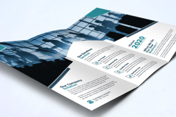 TriFold Business Brochure Template