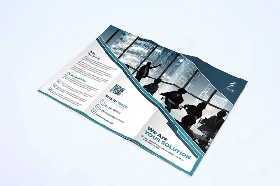 TriFold Business Brochure Template