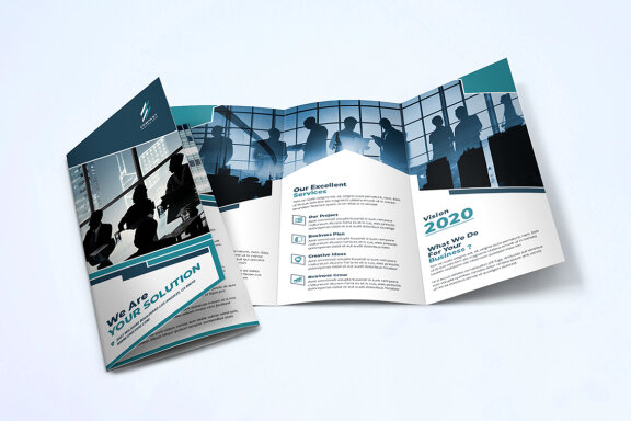 TriFold Business Brochure Template
