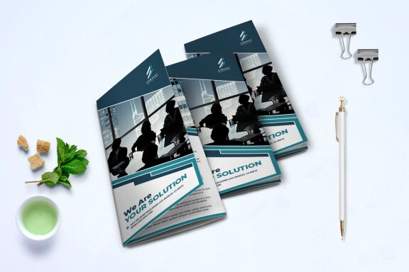 TriFold Business Brochure Template