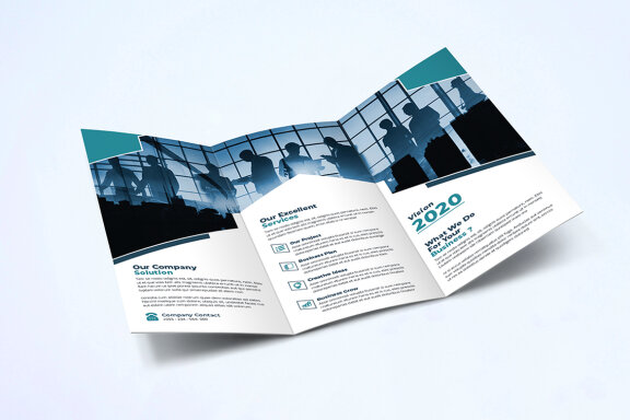 TriFold Business Brochure Template