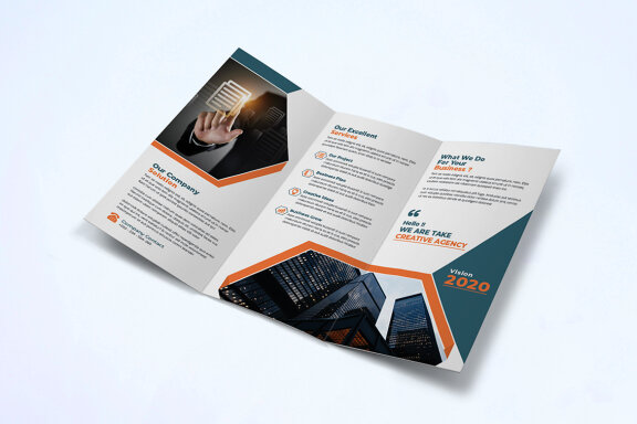 TriFold Business Brochure Tempate