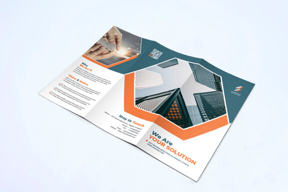 TriFold Business Brochure Tempate