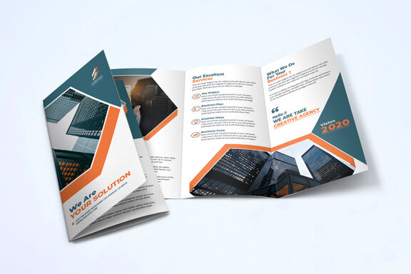 TriFold Business Brochure Tempate