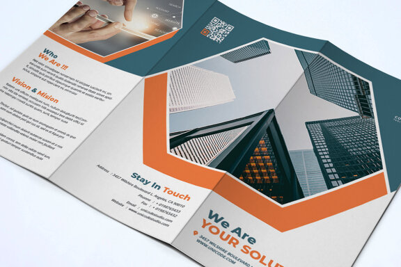 TriFold Business Brochure Tempate