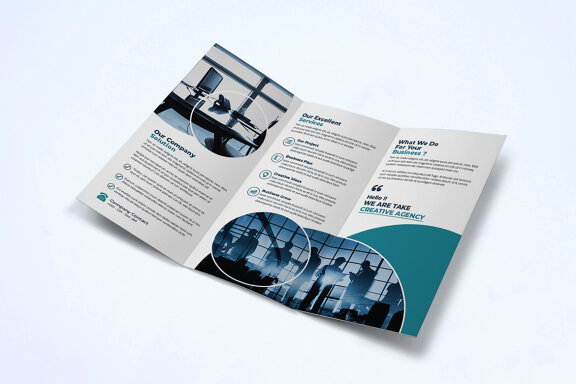 TriFold Business Brochure Template