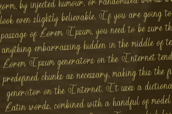Youfiny Script Fonts