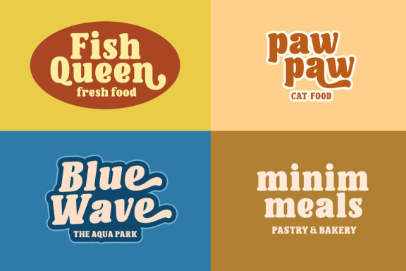 Madfish Typeface  - Rounded Serif Font