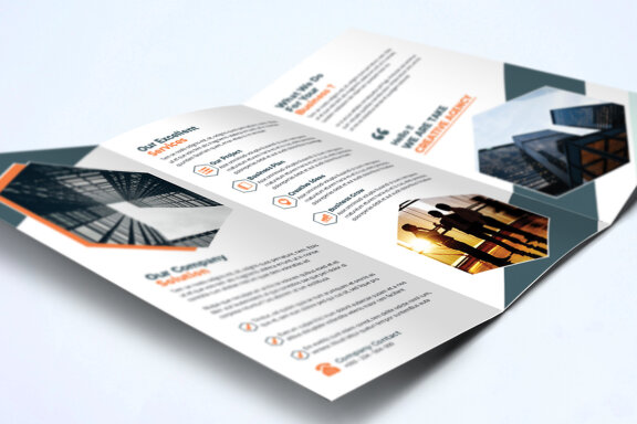 TriFold Business Brochure Template