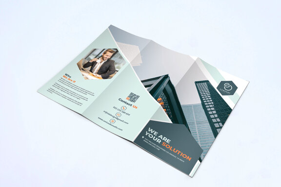 TriFold Business Brochure Template