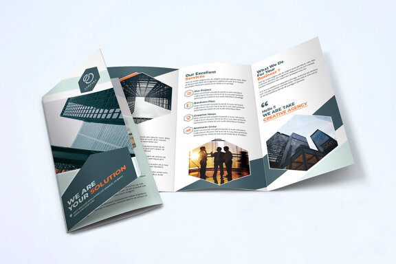 TriFold Business Brochure Template
