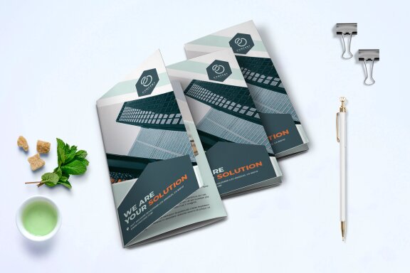 TriFold Business Brochure Template