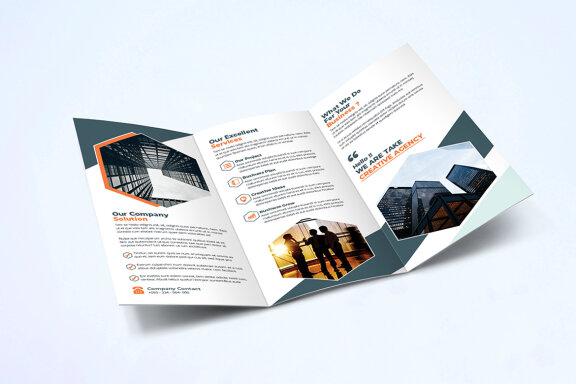 TriFold Business Brochure Template