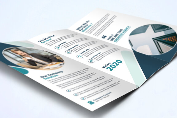 TriFold Business Brochure Template